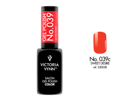 Gellak Victoria Vynn&trade; Gel Nagellak - Salon Gel Polish Color 039 - 8 ml. - Sweet Desire