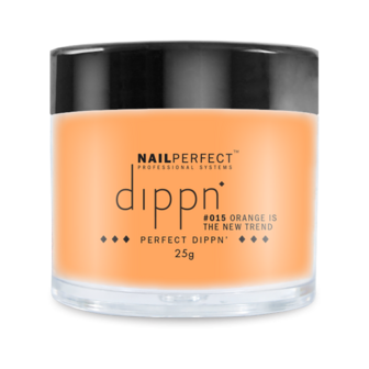 Dip poeder voor nagels | Dippn Nailperfect | 015 Orange is the new Trend | 25gr | Oranje