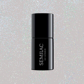 Semilac Gellak | 338 Cozy Gray Shimmer | 7 ml | Grijs Shimmer