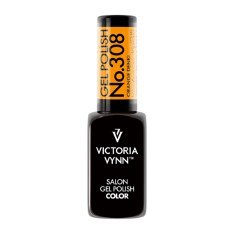 Victoria Vynn Salon Gellak | Anime Vibe Collectie 308 | Orange Denki | 8 ml | Oranje Glow In The Dark Gel Nagellak
