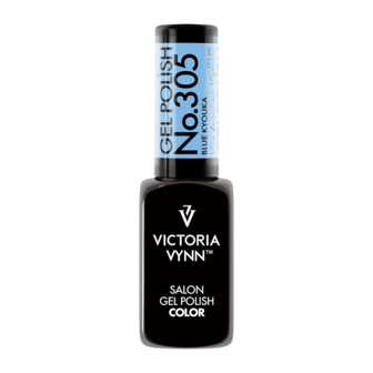 Victoria Vynn Salon Gellak | Anime Vibe Collectie 305 | Blue Kyouka | 8 ml | Blauw | Glow In The Dark Gel Nagellak
