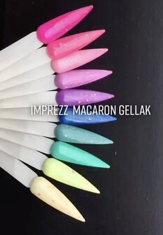 IMPREZZ&reg; Macaron Gellak Collectie 10 pack! Te gekke kleuren met pastel/neon glitters!