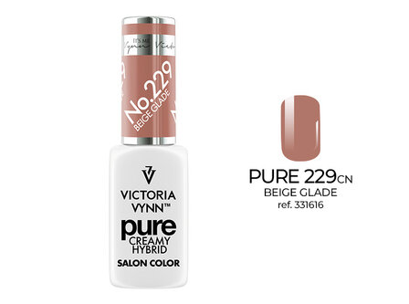 Victoria Vynn | Pure Gellak | Voyage! Collectie | 229 Beige Glade | 8 ml | Bruin Nude