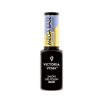 Rubber Base - Victoria Vynn&trade; Gel Polish Mega Base - Hard &amp; Long Nails - Lavender 8 ml. - Colored buildergel/Rubberbase in een flesje