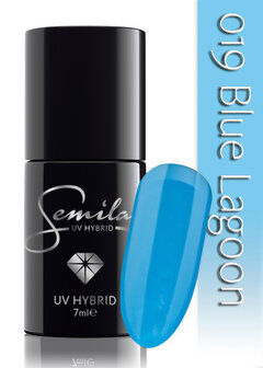019 UV Hybrid Semilac Blue Lagoon 7 ml.