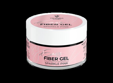 Victoria Vynn Easy Fiber Gel Sparkle Pink 50ml | NEW IN