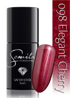 098 UV Hybrid Semilac Elegant Cherry 7 ml.
