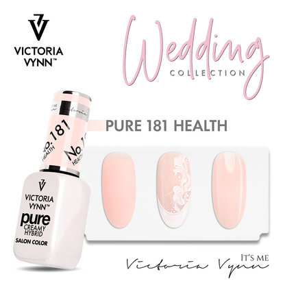 Victoria Vyn Gellak - Gel Nagellak - Pure Wedding Collectie - 181 Health - 8 ml. - Roze