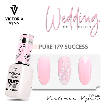 Victoria Vyn Gellak - Gel Nagellak - Pure Wedding Collectie - 179 Success - 8 ml. - Roze