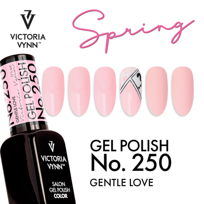 Victoria Vynn Gellak - Gel Nagellak - Salon Gel Polish Color - 250 Gentle Love - 8 ml. - Lichtroze