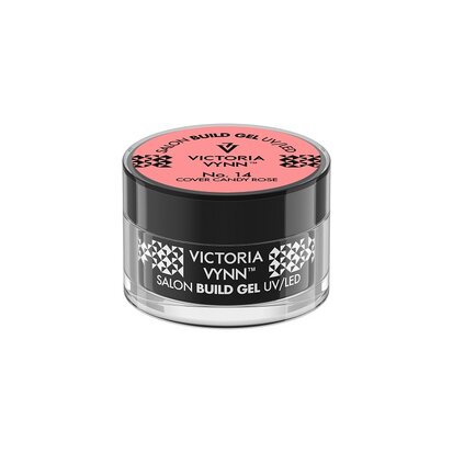 Victoria Vynn Builder Gel - gel om je nagels mee te verlengen of te verstevigen - COVER CANDY ROSE 15ml - Roze cover gel 