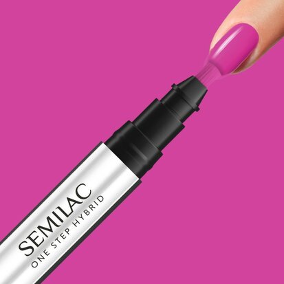 S685 Semilac One Step Hybrid Marker Pink Purple 3ml