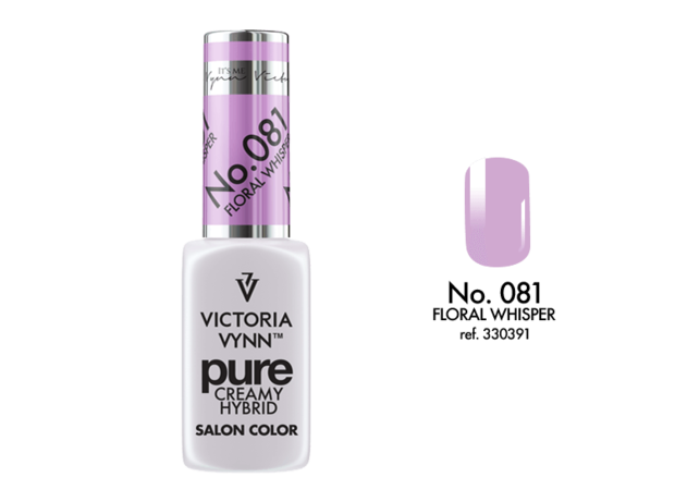 Gellak Victoria Vynn™ Gel Nagellak - Gel Polish - Pure Creamy Hybrid  - 8 ml - Floral Whisper  - 081