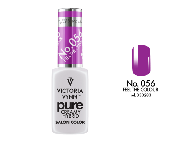 Gellak Victoria Vynn™ Gel Nagellak - Gel Polish - Pure Creamy Hybrid  - 8 ml - Feel Colour  - 056