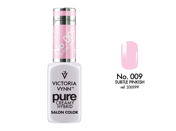 Gellak Victoria Vynn™ Gel Nagellak - Gel Polish - Pure Creamy Hybrid  - 8 ml - Subtle Pinkish  - 009 - Rose
