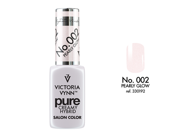 Gellak Victoria Vynn™ Gel Nagellak - Gel Polish - Pure Creamy Hybrid  - 8 ml - Pearly Glow  - 002 - Rose