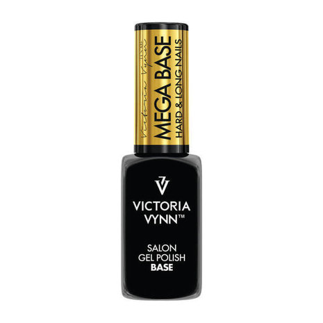 Rubber Base - Victoria Vynn™ Gel Polish Mega Base - Hard & Long Nails - CLEAR 8 ml. - transparante builder gel in een flesje 