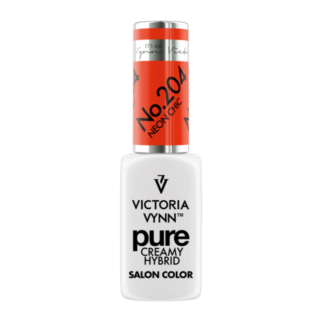 Victoria Vynn | Pure Gellak | 204 Neon Chic | 8 ml. | Neon Oranje