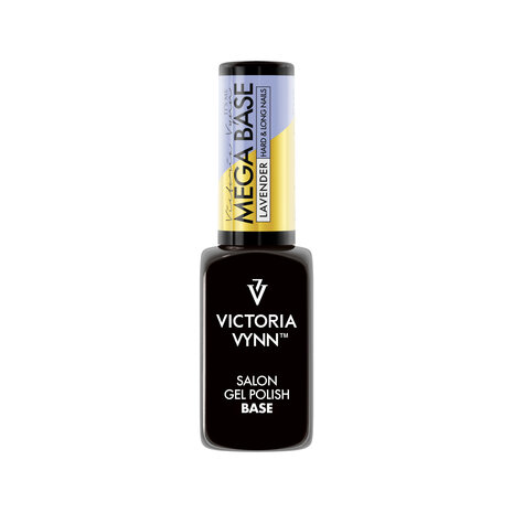 Rubber Base - Victoria Vynn™ Gel Polish Mega Base - Hard & Long Nails - Lavender 8 ml. - Colored buildergel/Rubberbase in een flesje