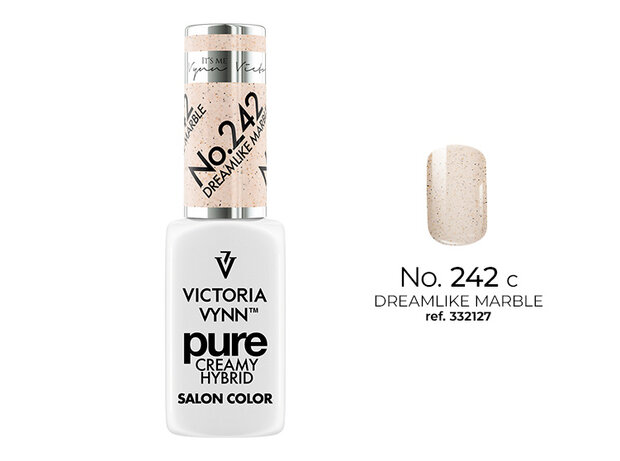 Victoria Vynn Pure Gellak | Earthy  | 242 Dreamlike Marble | 8ml | NIEUW