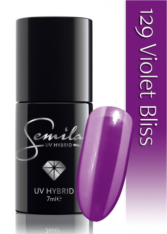 129 UV Hybrid Semilac Violet Bliss 7 ml.