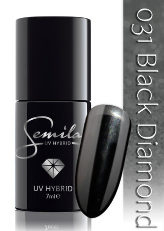 031 UV Hybrid Semilac Black Diamond 7 ml.